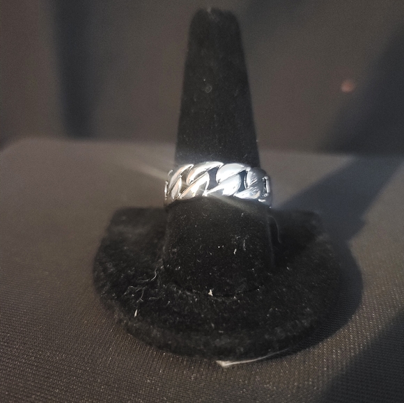 Men solid  silver  ring - Picture 2 of 7